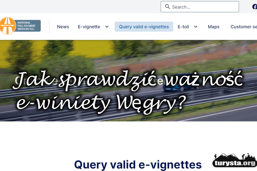 Sprawdzenie ważności winiety Węgry poradnik