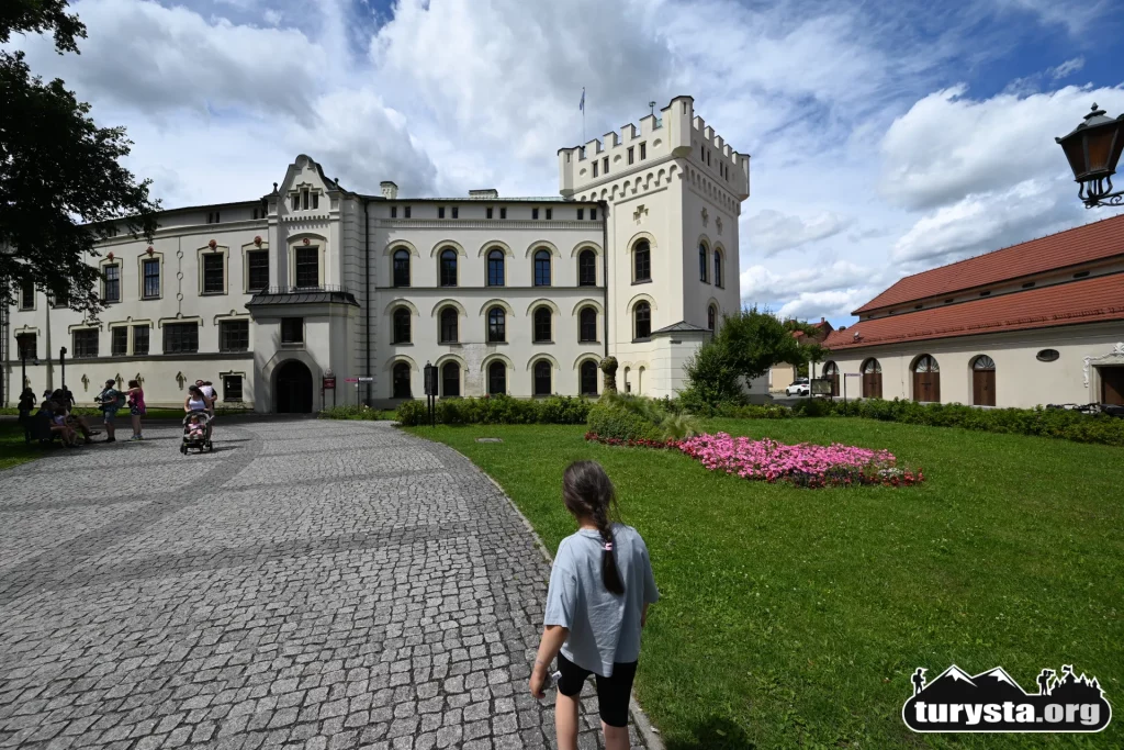Pałac Habsburgów w Żywcu.