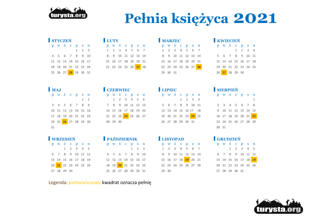 Kiedy wypada pełnia księżyca w 2021 roku – kalendarz - Turysta.org